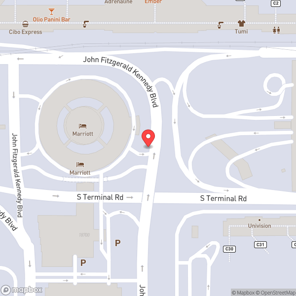Map of George Bush Intercontinental Airport (IAH)