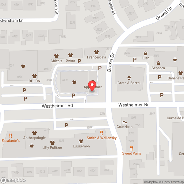 Map of Apple Highland Village