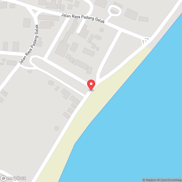 Map of Pantai Padang Galak
