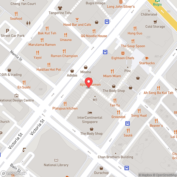Map of Nando's