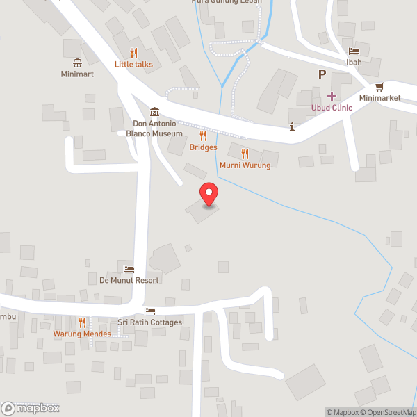 Map of Rondji Restaurant @ The Blanco Renaissance Museum