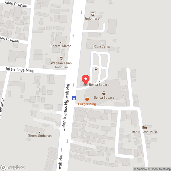 Map of Benoa Square (BOS)