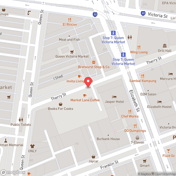 Map of Market Lane Coffee