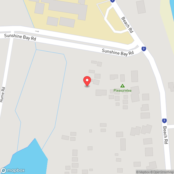 Map of Batemans Bay Pleasurelea Tourist Resort