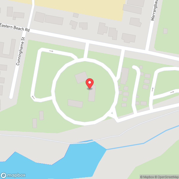 Map of Eastern Beach Holiday Park