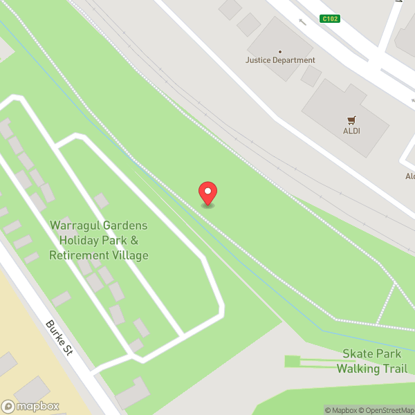 Map of Warragul Holiday Caravan Park