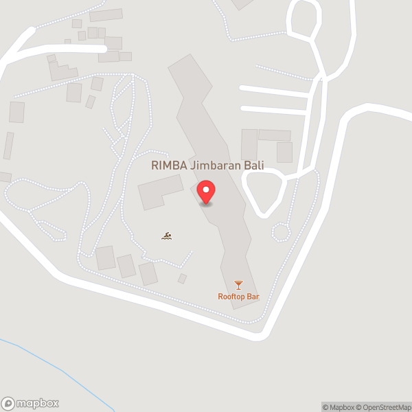 Map of Rimba Jimbaran Bali