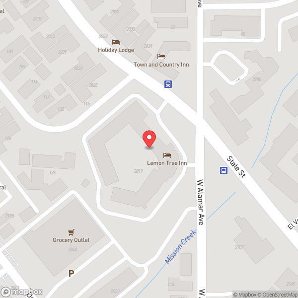 Map of Lemon Tree Inn