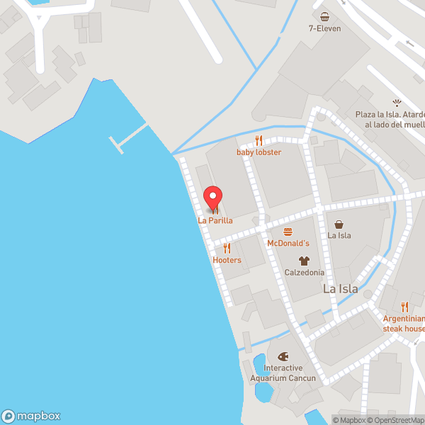 Map of La Parrilla Mexican Grill