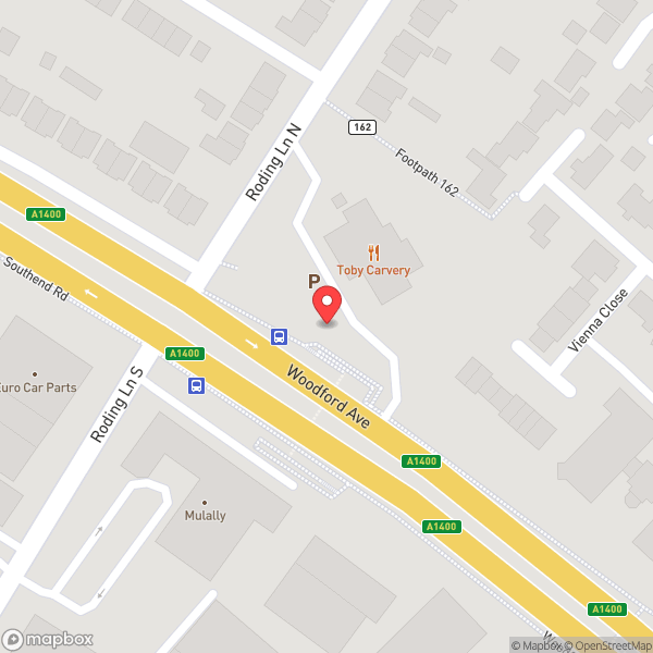 Map of Toby Carvery