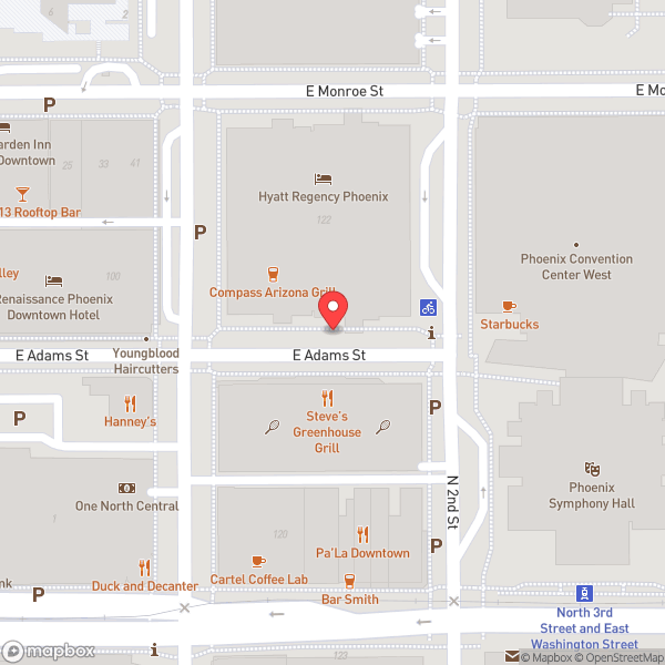 Map of Steve's Greenhouse Grill