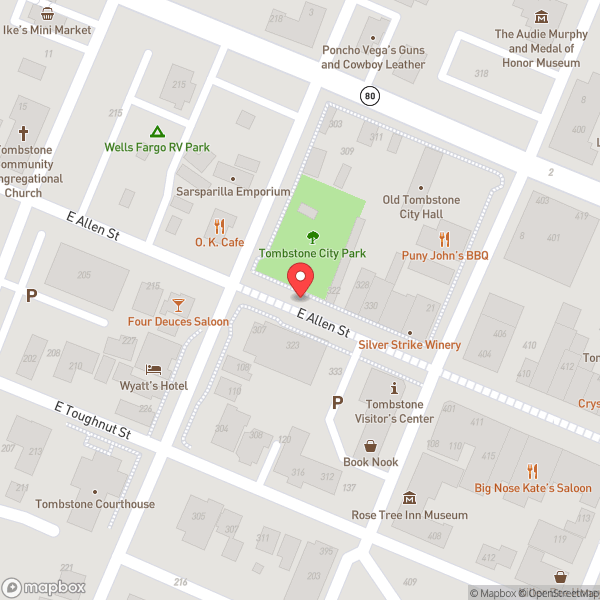 Map of Tombstone