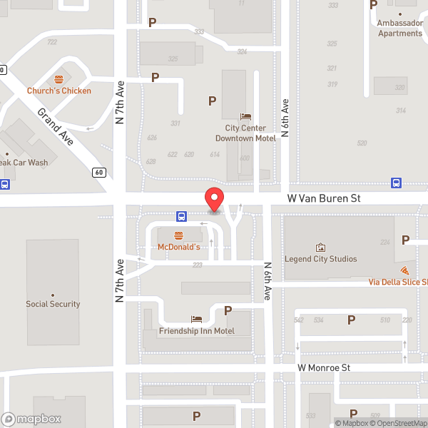 Map of Travelodge by Wyndham