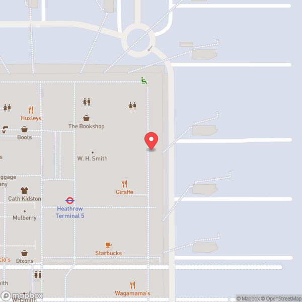 Map of Gate A8