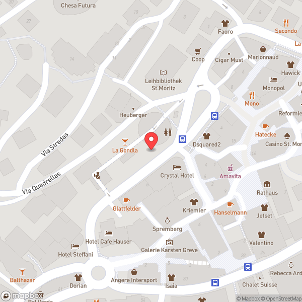 Map of La Gondla