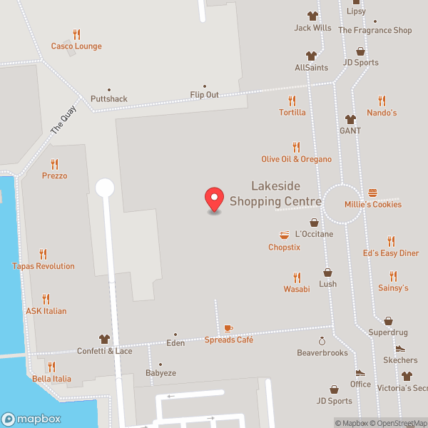 Map of Marks & Spencer