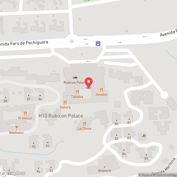 Map of Piano Bar