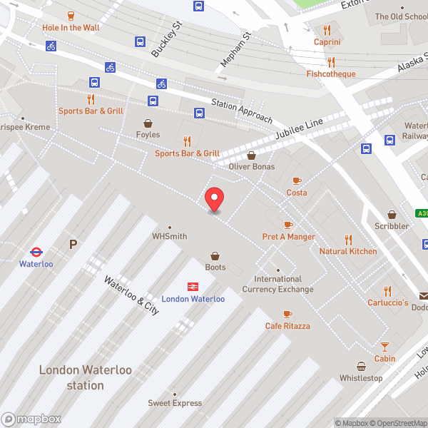 Map of Costa Coffee