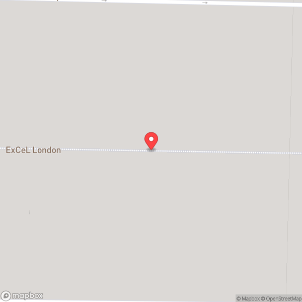 Map of ExCeL London