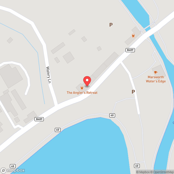Map of The Anglers Retreat