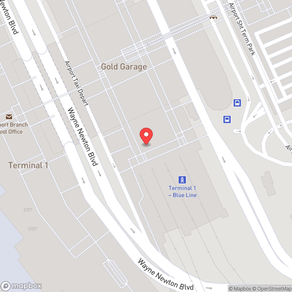 Map of Baggage Claim South