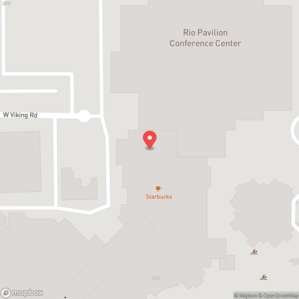 Map of Penn & Teller Theater