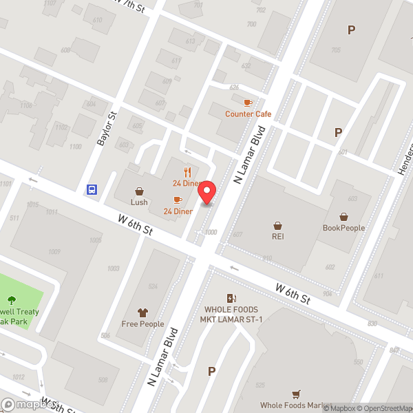 Map of 24 Diner