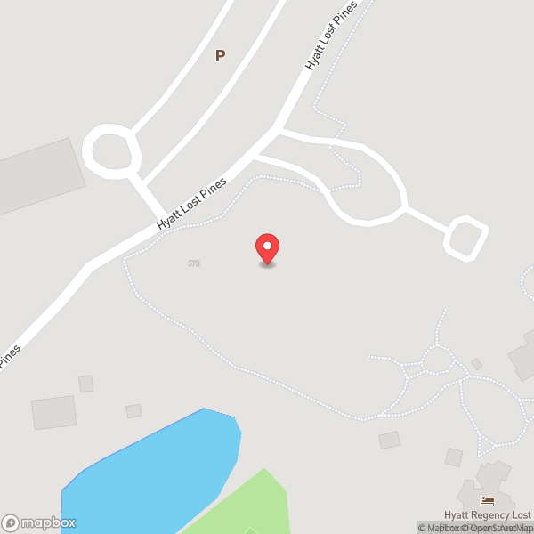 Map of Hyatt Regency Lost Pines Resort and Spa