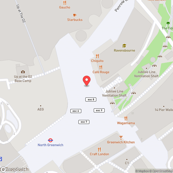 Map of Costa Coffee