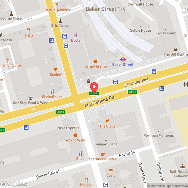Map of Baker Street