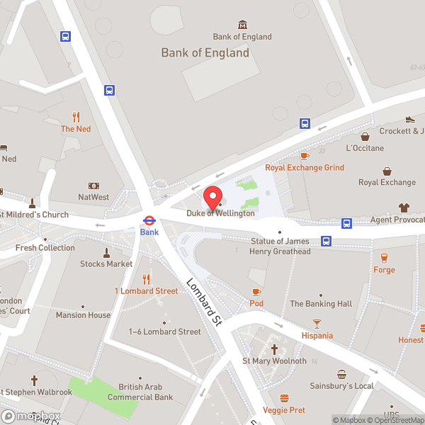 Map of Bank