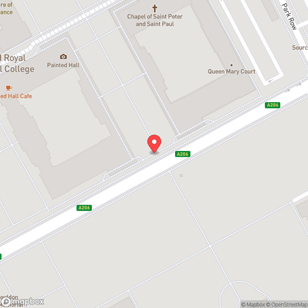 Map of Greenwich