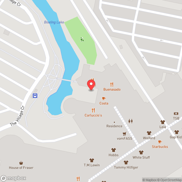 Map of Costa Coffee