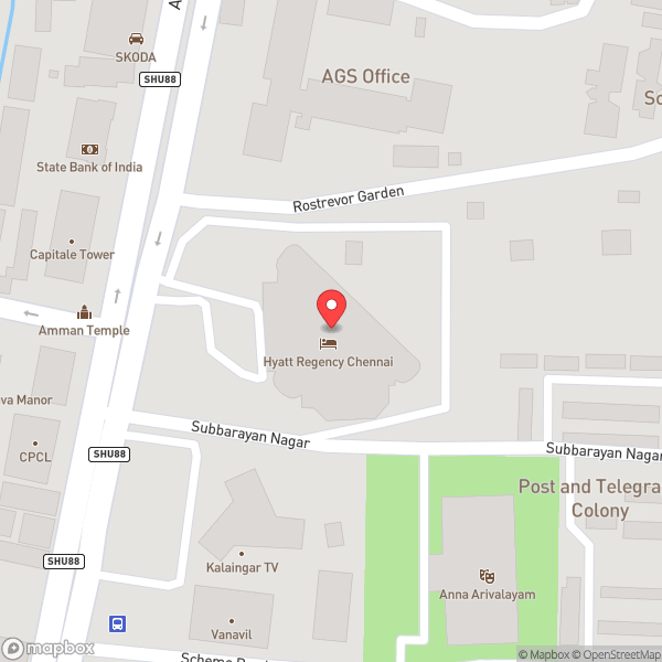 Map of Lobby Lounge
