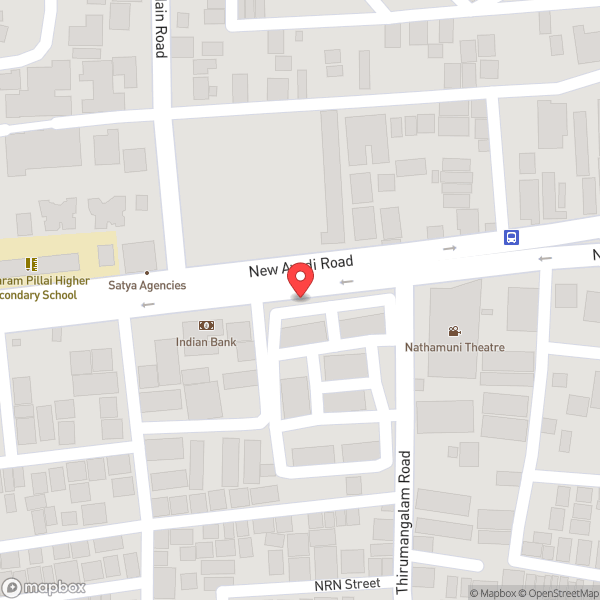 Map of nandalala sweets and savories