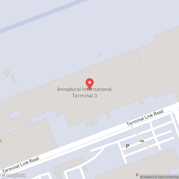 Map of Chennai International Airport (MAA)