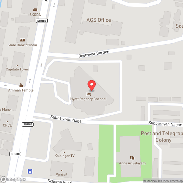 Map of Infinity Pool