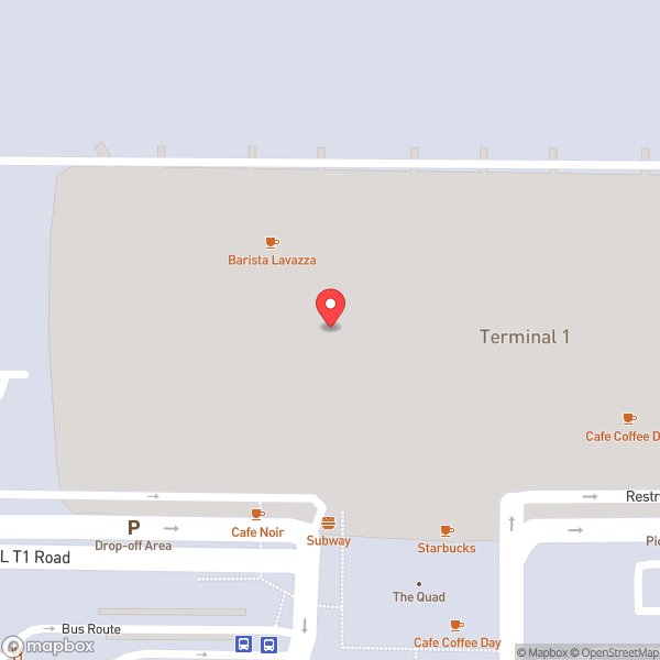 Map of Plaza Premium Lounge