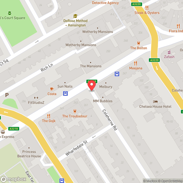 Map of MM Bubbles