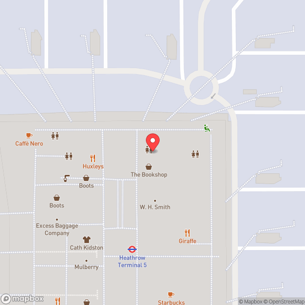 Map of BA Galleries Club Lounge North