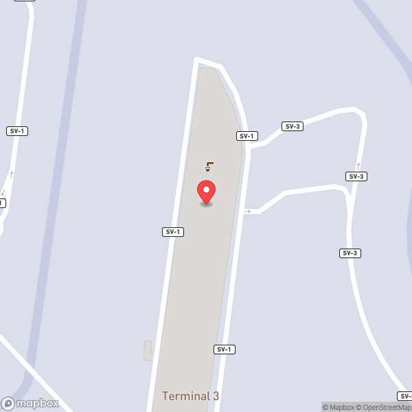 Map of Gate E81 – T3 (MAD)