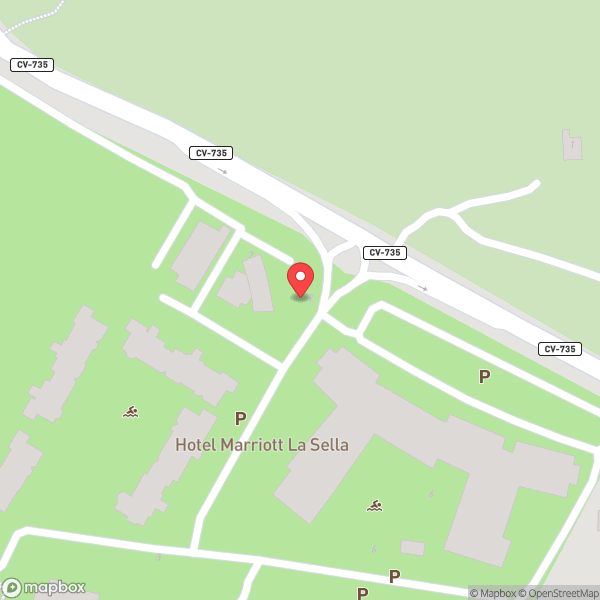 Map of El Olivar