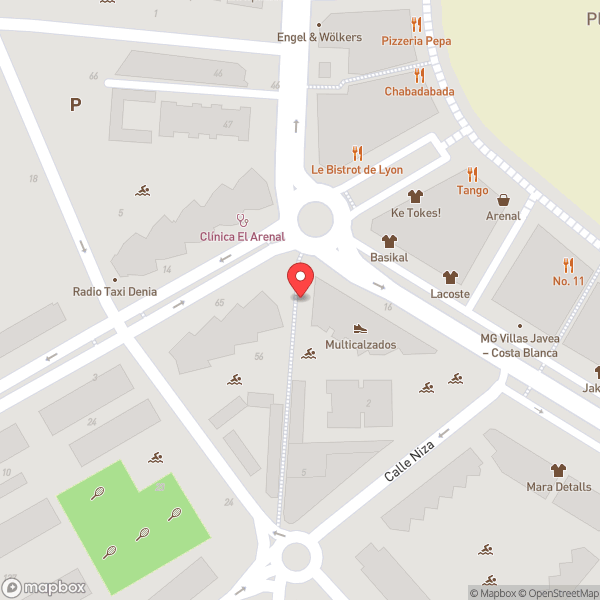 Map of La Coca