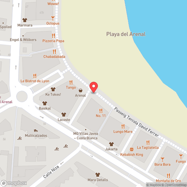 Map of Es Tapa Ti