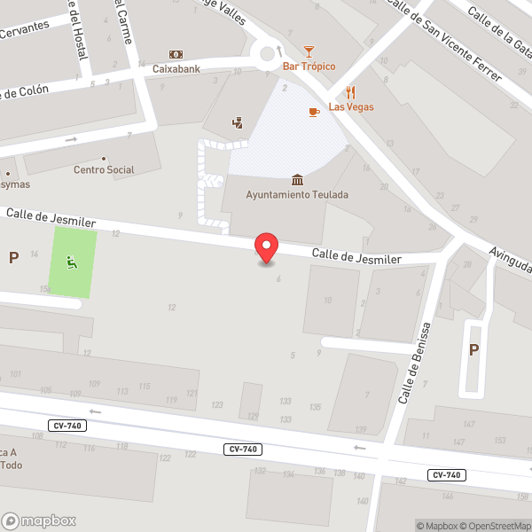 Map of Conservatorio Musica