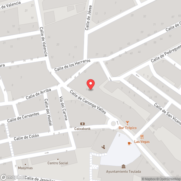Map of Bar moka
