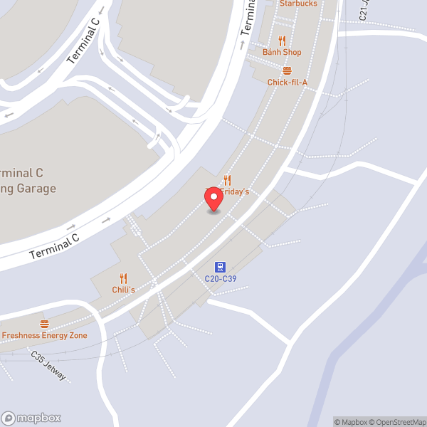 Map of Gate C28
