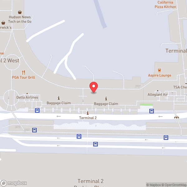 Map of Terminal 2