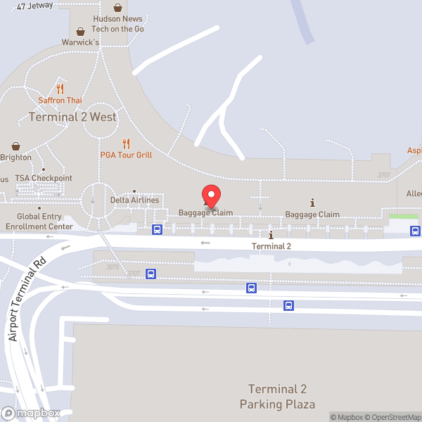 Map of Baggage Claim 6