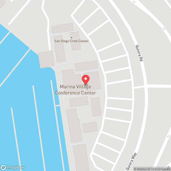 Map of Marina Village Conference Center